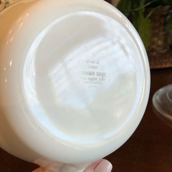 CORNING WARE - 🎉HP🎉 Vintage Cornflower 1-Pint Menuette Pan w/Lid & Handle. - Picture 4 of 8